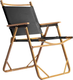 Heavy-Duty Camping Chair with Aluminum Frame – 600D Oxford Fabric, Supports 220 lbs, Portable Folding Chair for Outdoor, Beach, Hiking, and Backpacking – Compact & Durable ((54.5*58*73.5)cm)