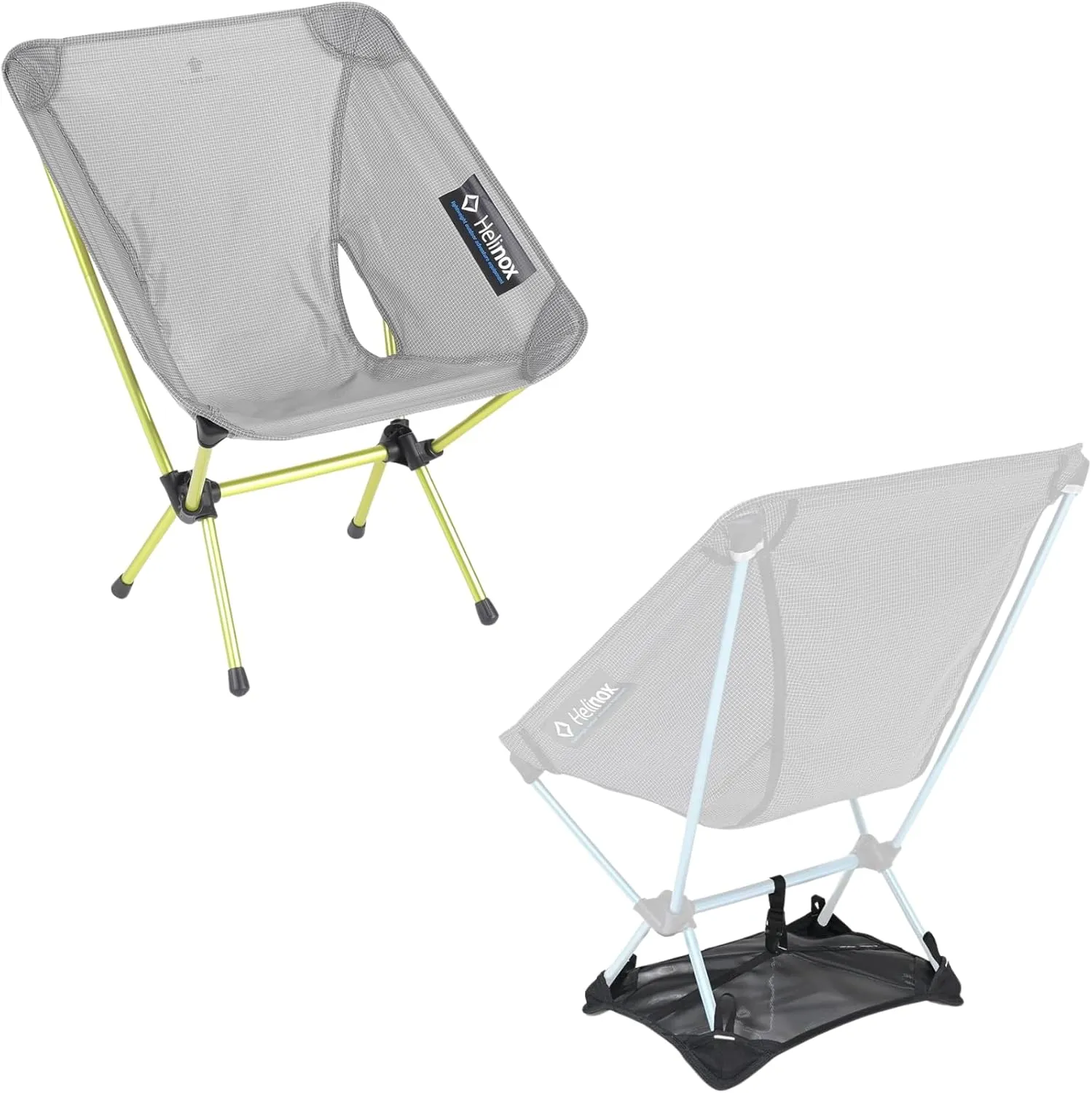 Helinox Chair Zero and Ground Sheet