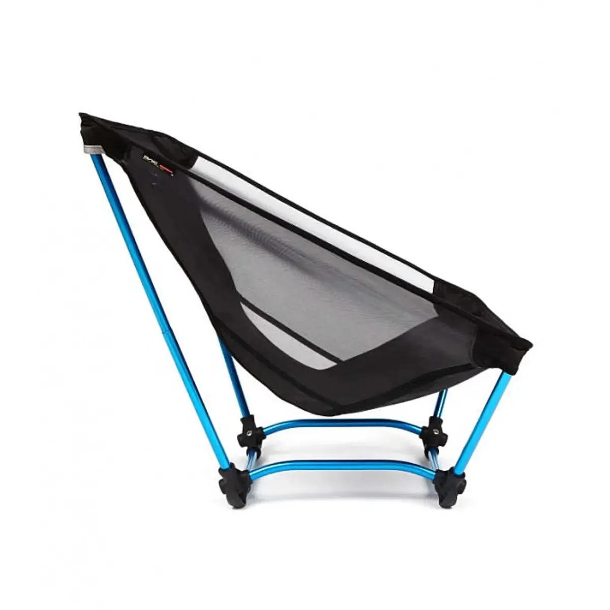 Helinox Ground Chair - Compact Camping Chair - Black / Cyan