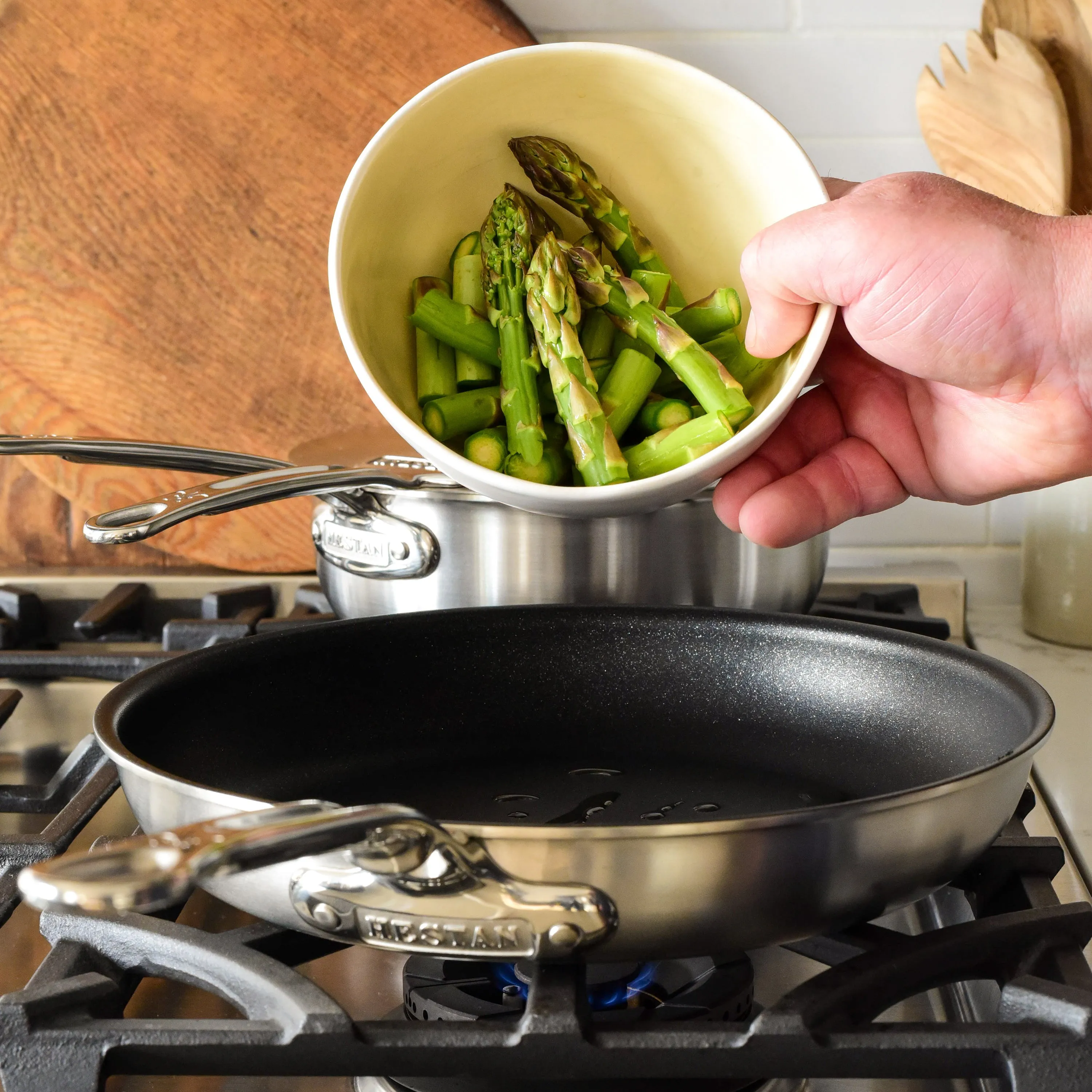 Hestan Thomas Keller Insignia 11" Nonstick Stainless Steel Open Saute Pan