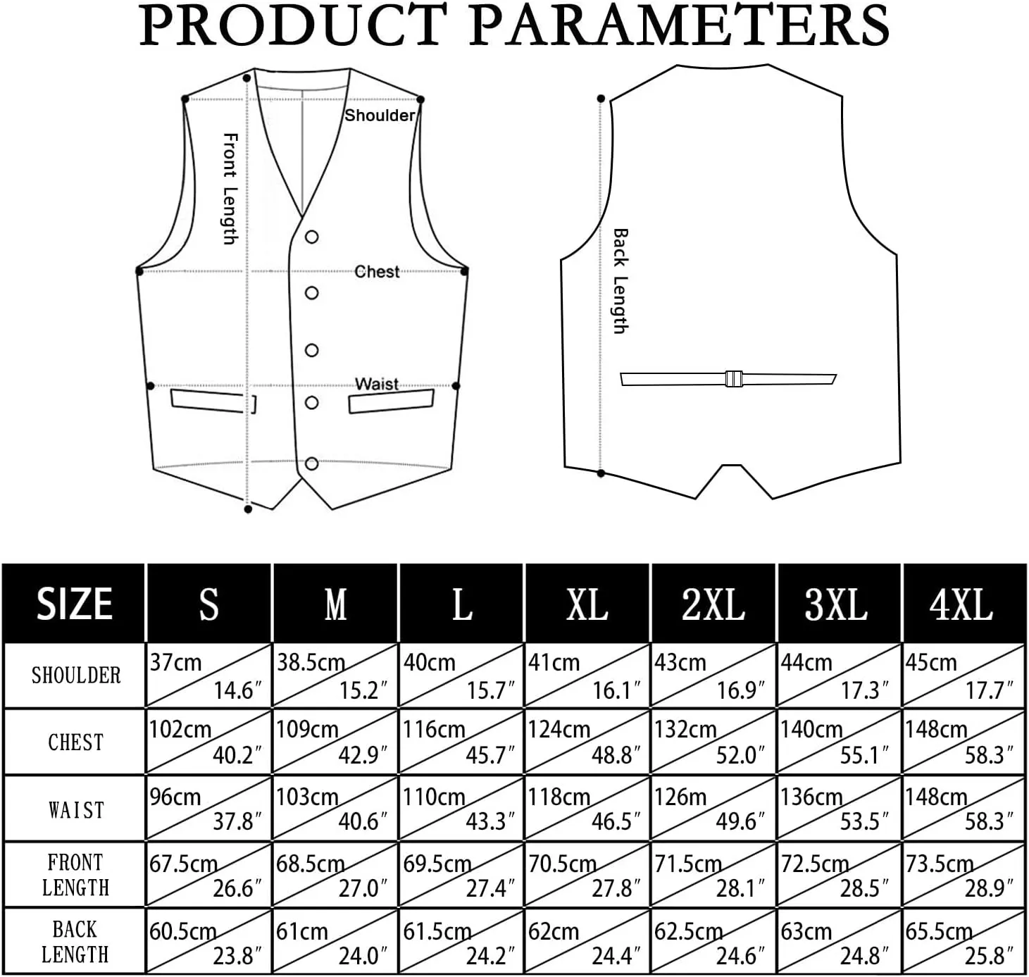 Hi-Tie Mens Plaid Solid V-Neck Suit Vest Slim Fit Waistcoat 3 Pockets Formal Casual Tuxedo for Wedding or Business
