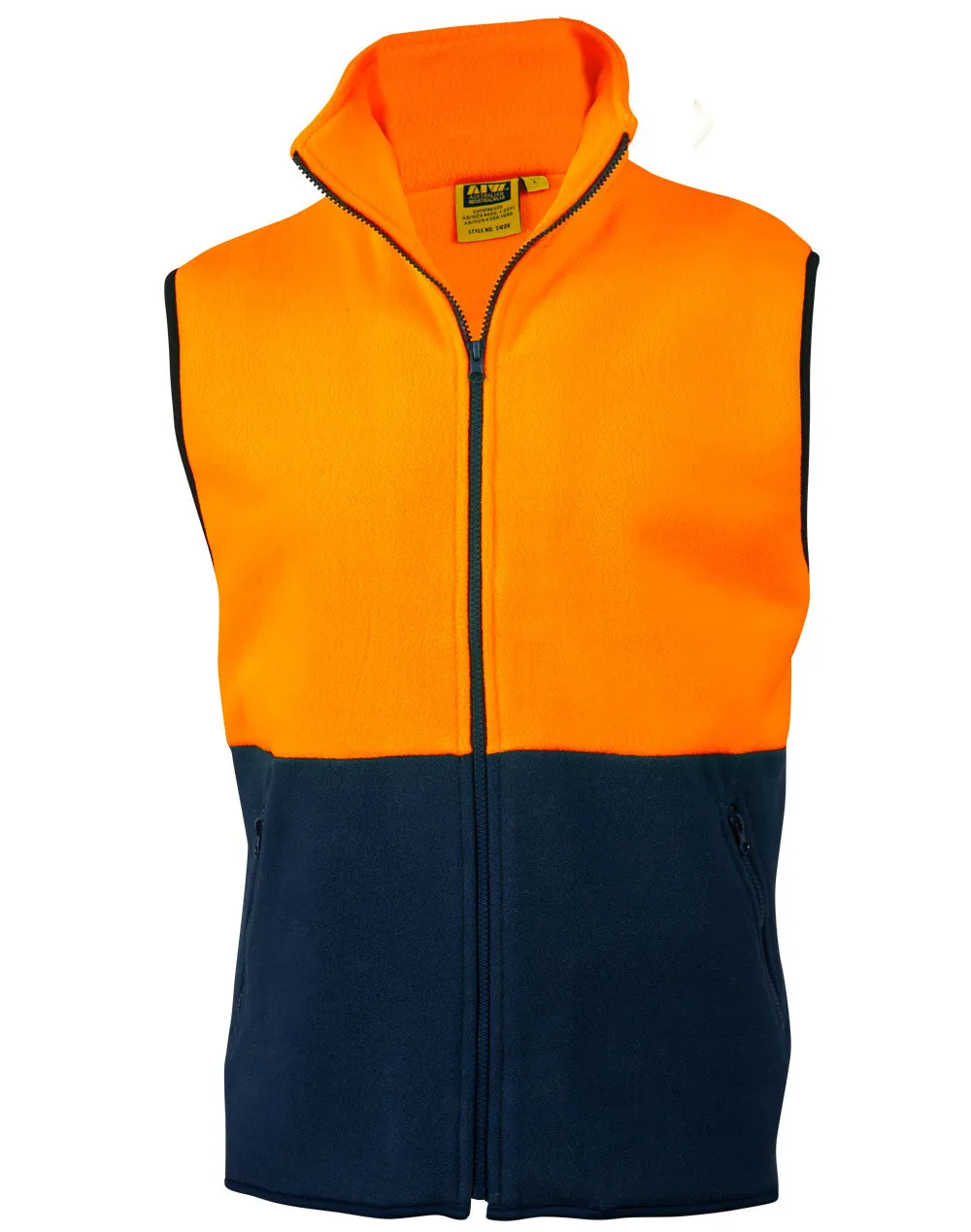 Hi-Vis Two Tone Polar Fleece Vest