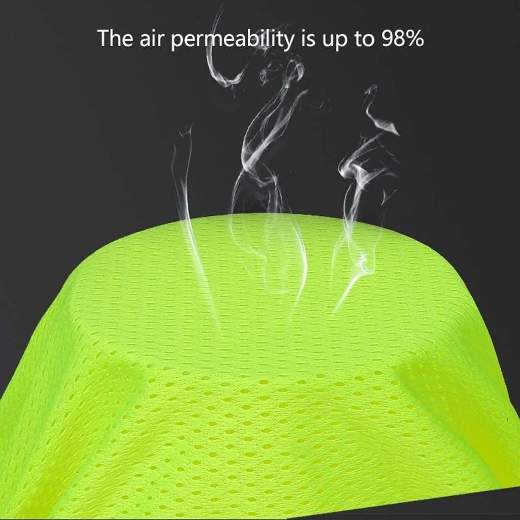 Hi Vis Vests, Breathable Reflex Suit, Safety Vest Reflex Grid High Visibility Work Clothes Reflective Safety Vest