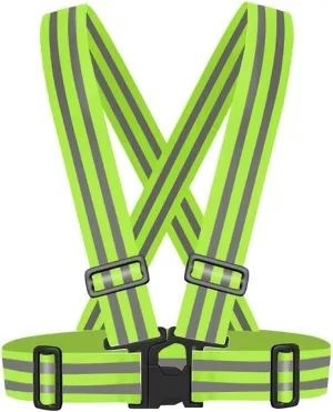 Hi Vis Vests, Reflective Elastic Harness Vest Reflective Safety Vest Cycling Night Outdoor Reflective Safety Vest