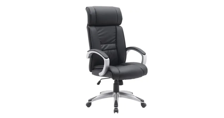 High Back Executive Office Chair with Chrome Base