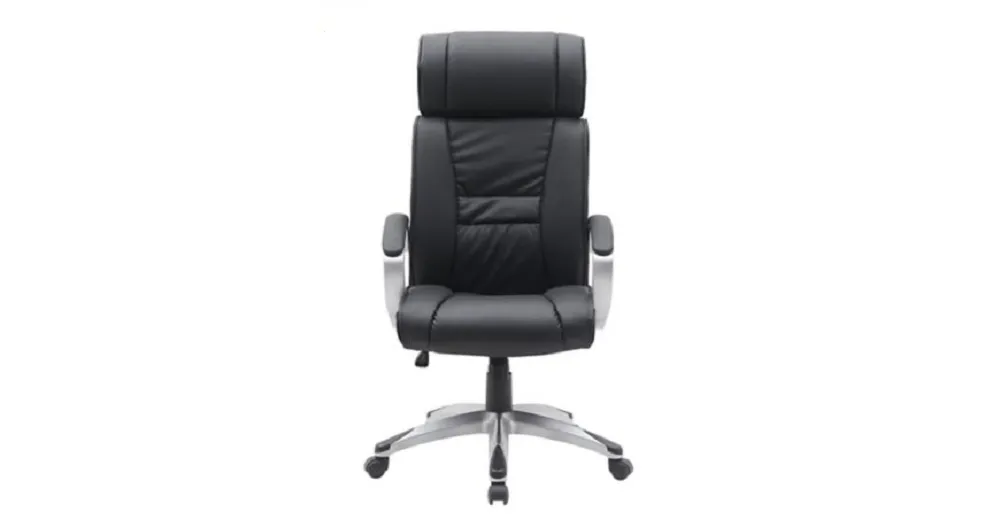 High Back Executive Office Chair with Chrome Base