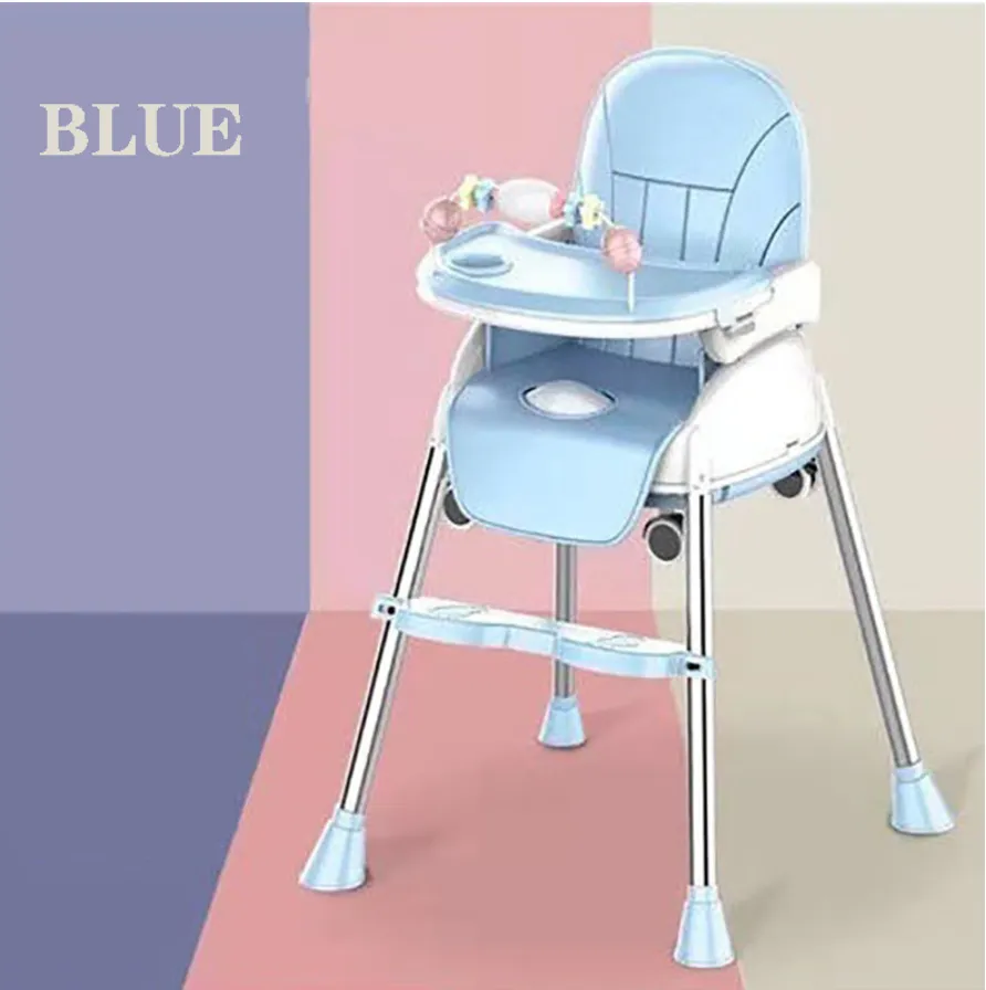 High Chair Adjustable Multi Functional (4 Colours)
