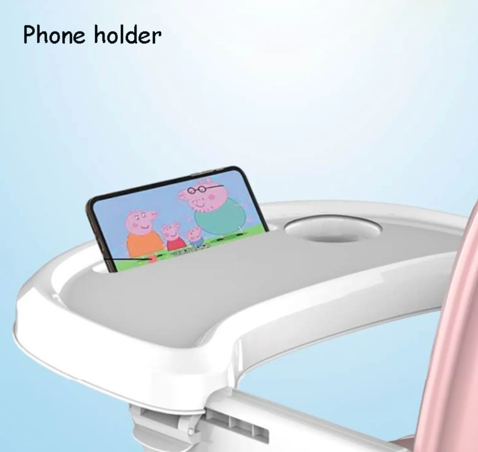 High Chair Adjustable Multi Functional (4 Colours)