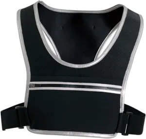 High Visibility Running Vest Chest Bag Phone Holder Reflective Vest for Night