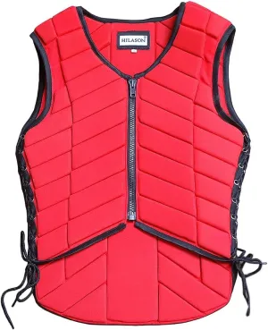 HILASON Horse Riding Rodeo Safety Vest Protective Adult Eventing | Horse Riding Protective Vest | Unisex Vest | Rodeo Vest