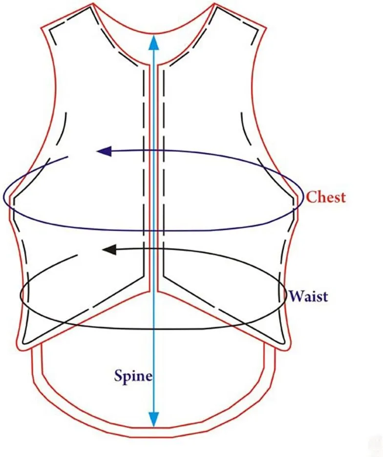 HILASON Western Adult Safety Equestrian Eventing Protective Protection Vest | Horse Riding Protective Vest | Unisex Vest
