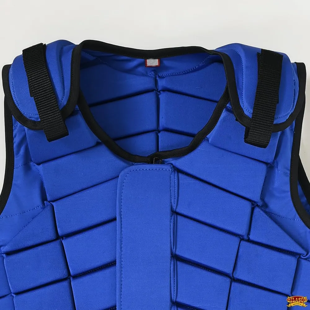 HILASON Western Adult Safety Equestrian Eventing Protective Protection Vest | Horse Riding Protective Vest | Unisex Vest