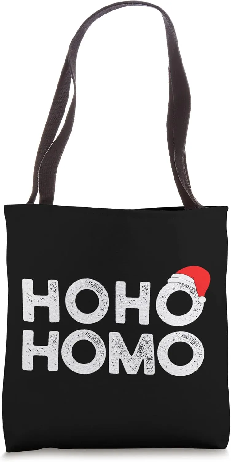 Hoho Homo Gay Christmas Tote Bag