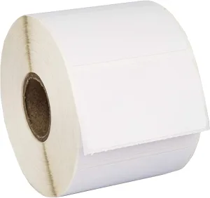 HOUSELABELS 2.25" x 1.25" Address Labels on 1" Core Compatible with Zebra and Rollo Printers, 6 Rolls / 1,000 Labels per Roll