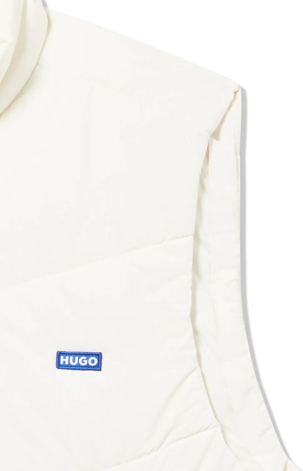 HUGO Women's Logo Badge Lightweight Vest