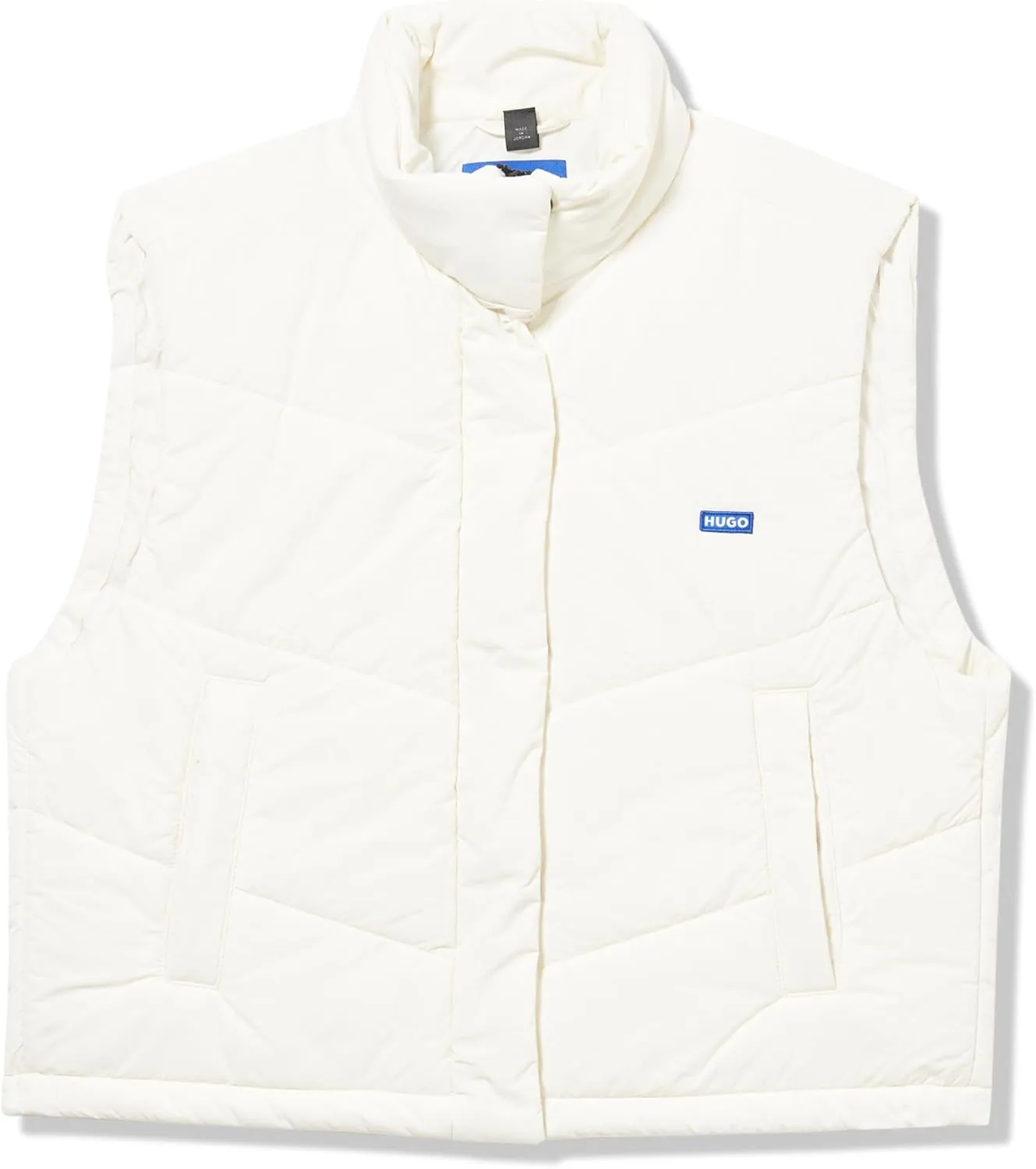 HUGO Women's Logo Badge Lightweight Vest