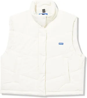 HUGO Women's Logo Badge Lightweight Vest