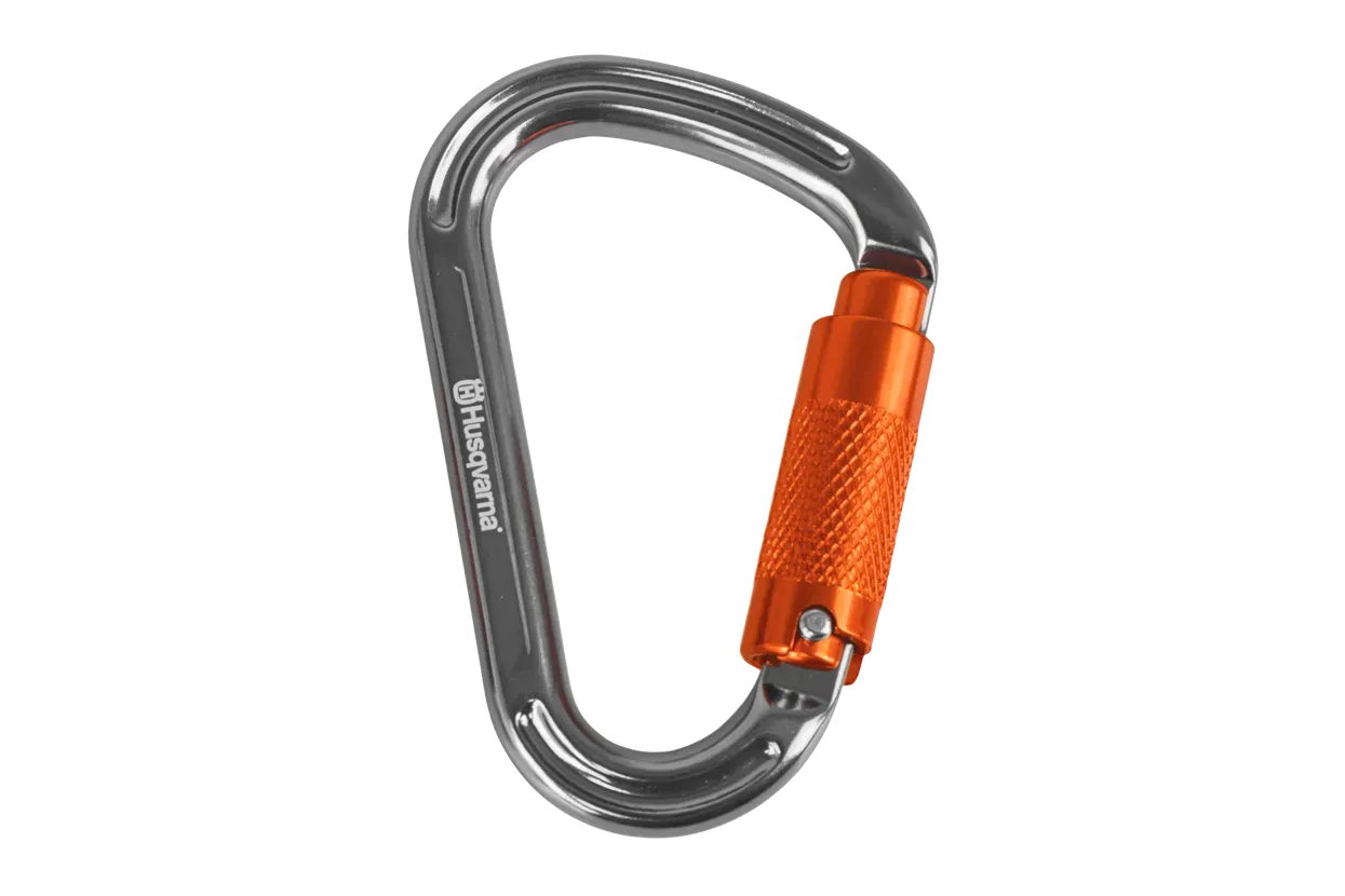 HUSQVARNA HMS / "Pear" Shape Oval Carabiner