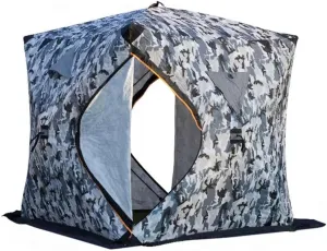 Ice Fishing Shelter Camping Gear Outdoor Winter Camping Triple-Padded Extended Hem for Enhanced Warmth Suitable for 2-3 People