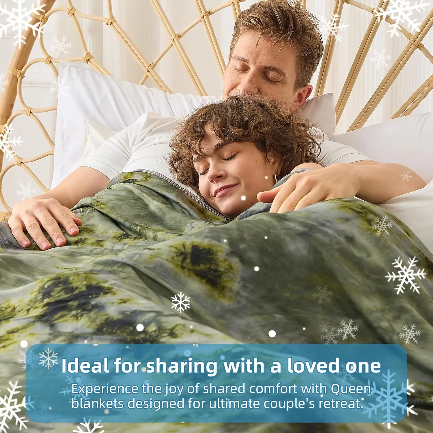 inhand Cooling Blanket Queen Size (90"x90"), Cooling Blankets for Hot Sleepers, Absorbs Heat to Keep Adults Cool for Summer Nights Sweats, Thin Cold Lightweight Blanket for Couch Bed, All Season Use