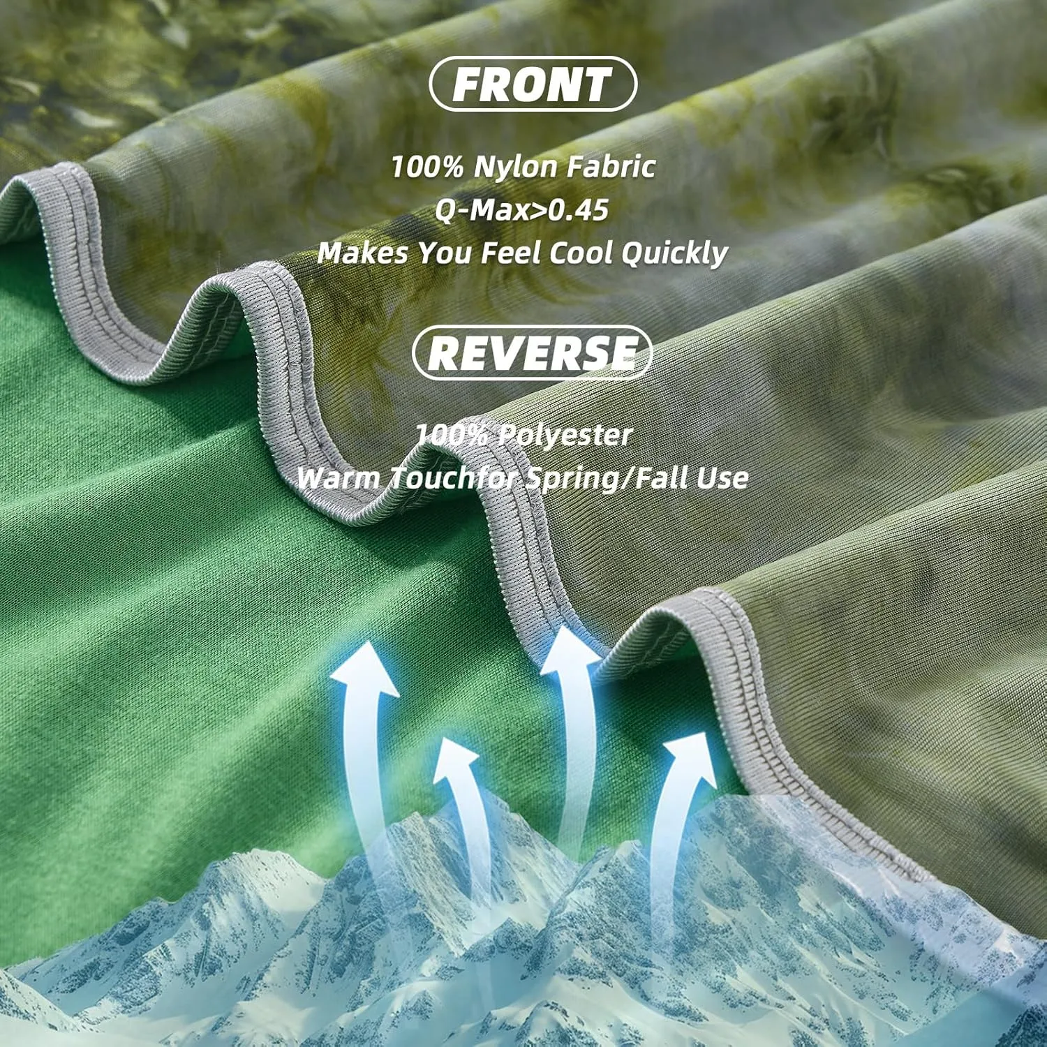 inhand Cooling Blanket Queen Size (90"x90"), Cooling Blankets for Hot Sleepers, Absorbs Heat to Keep Adults Cool for Summer Nights Sweats, Thin Cold Lightweight Blanket for Couch Bed, All Season Use