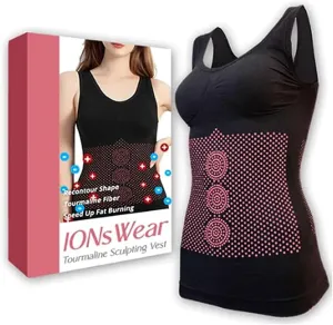 IONsWear Tourmaline Sculpting Vest - Ionic Shaping, Slim Ion Energy for Women