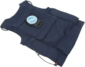 Jeanoko Evaporative Cooling Vest, Cooling Vest Water Circulation Cooling Polyester TPU Adjustable Tightness Self Suction Pump Ice Vest for Outdoor Travel(3XL/4XL)