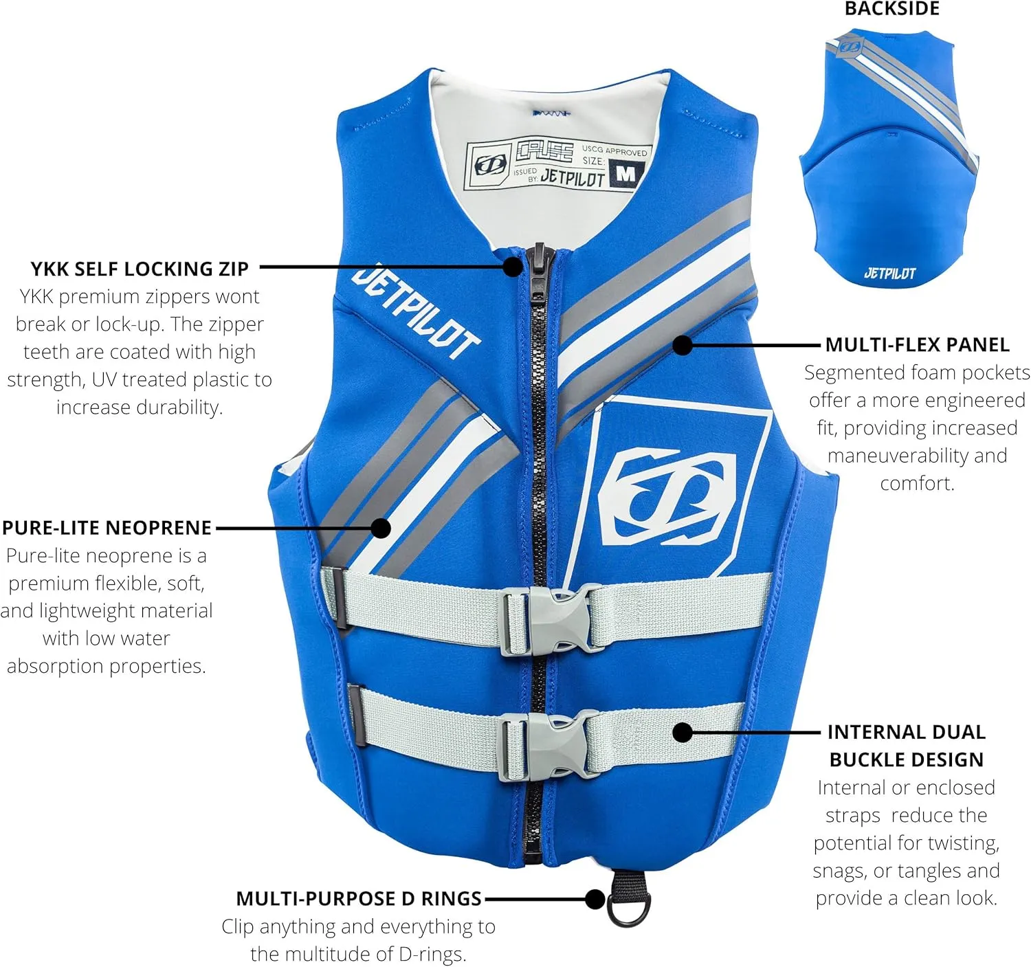 Jet Pilot Cause Neoprene CGA Vest