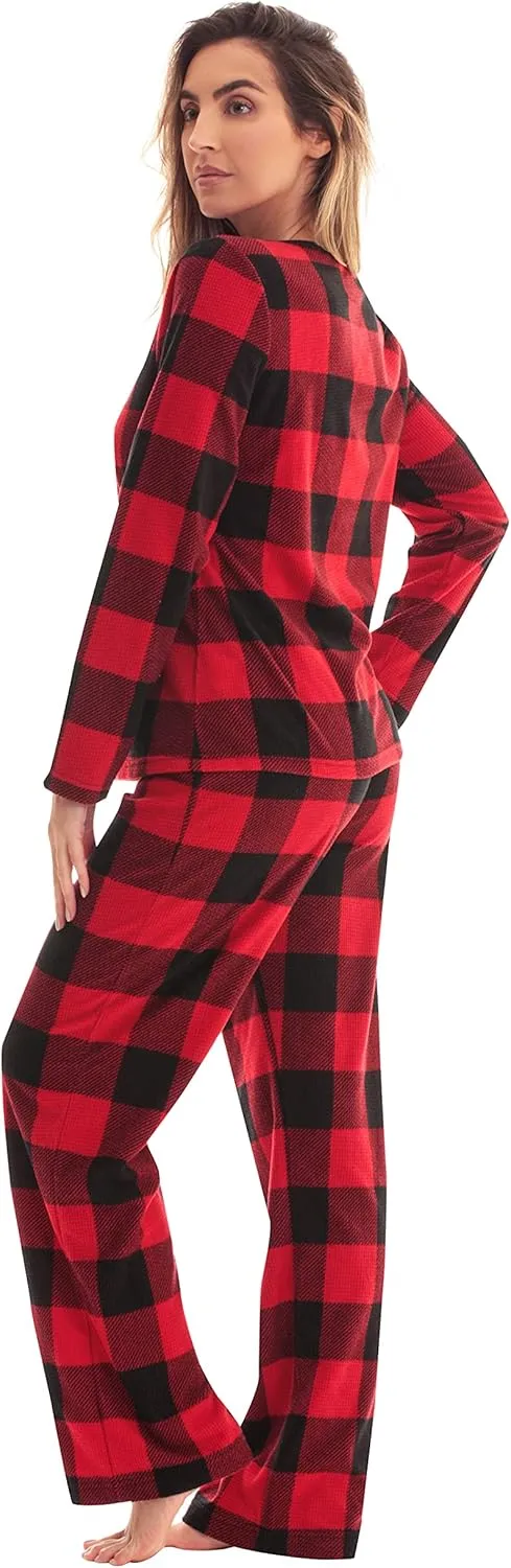 Just Love Thermal Fleece Pajamas for Women