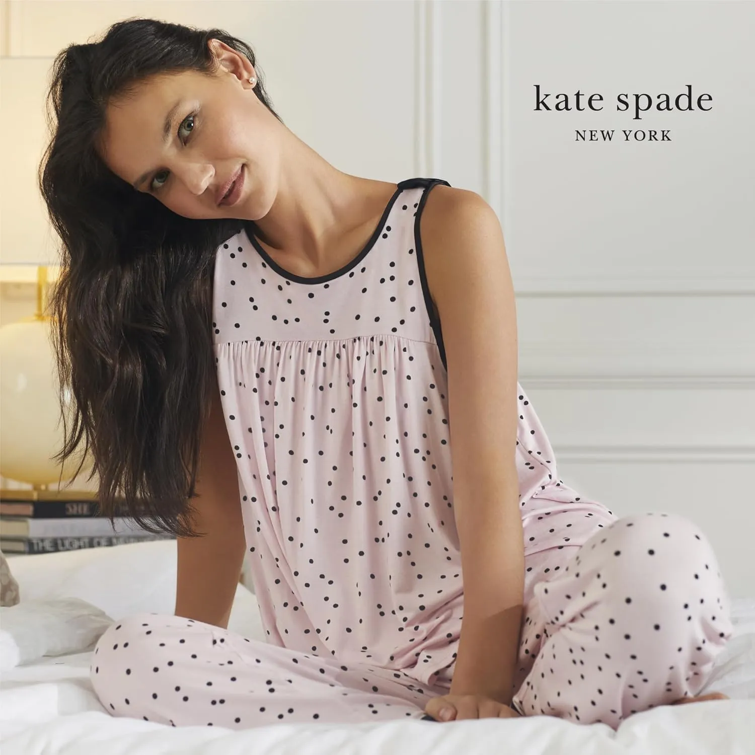kate spade new york Women's Cropped Pant Pj Set
