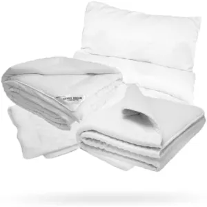 Kenko Naturest Fit Queen Bed Comforter Set for Nikken Comforter - Queen Comforter Set for Bedroom Decor - Soft Comforter Queen Set for Sleeping - Mattress Pad & Comforter Set w/ Headrest Pillow