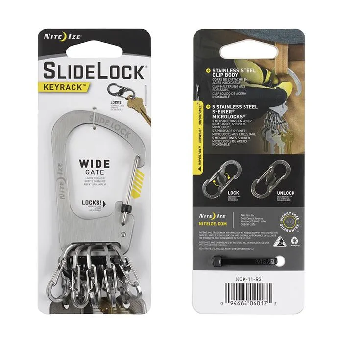 KEYRACK WIDE LOCKABLE S-BINERS