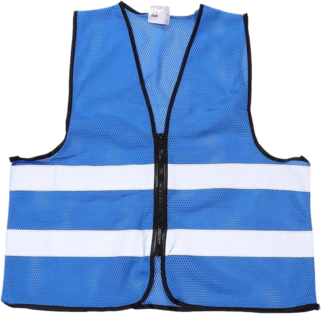 Kisangel 6pcs Reflective Vests Women Visibility Running Vest Vest Night Cycling Vest Worker Vest Waistcoat Walking Running Equipment Safety Reflective Running Vest with Phone Pocket Blue