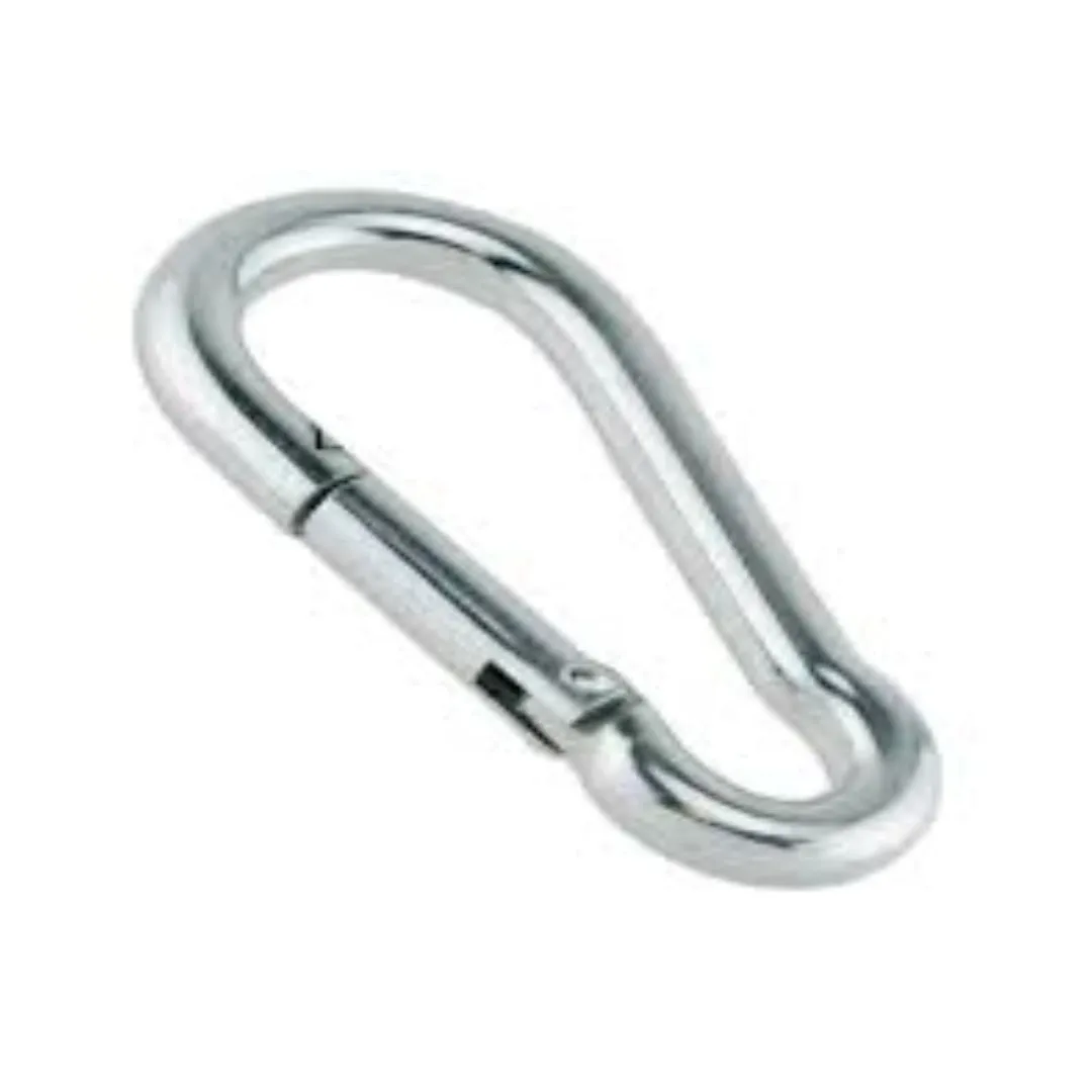 KONG CLASSIC STAINLESS STEEL CARABINER | AISI 316 | STRAIGHT GATE