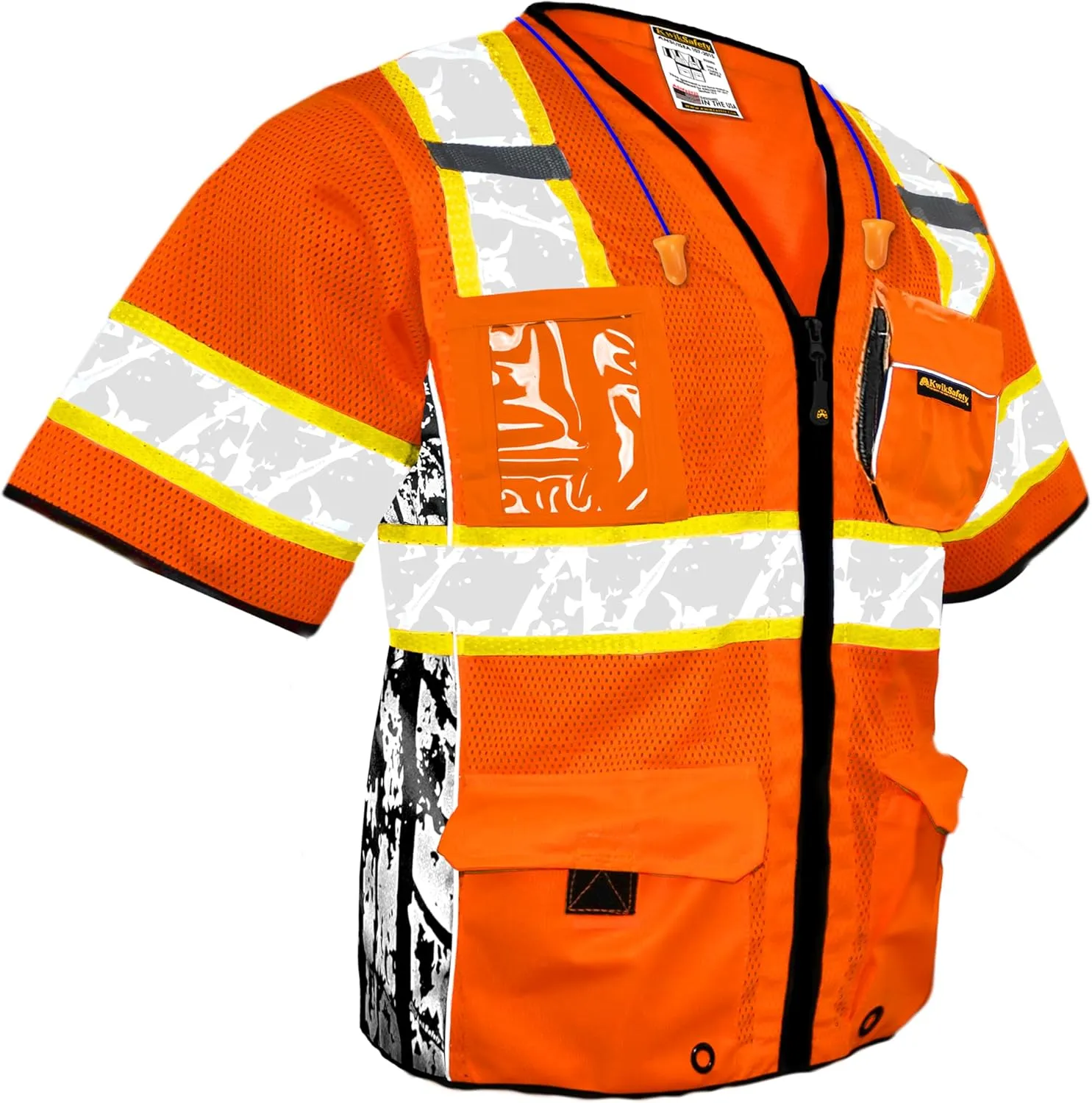 KwikSafety - Charlotte, NC - EXECUTIVE HIGHWAYBOSS Premium Safety Vest [LIMITED EDITION] Class 3 ANSI Tested OSHA Compliant