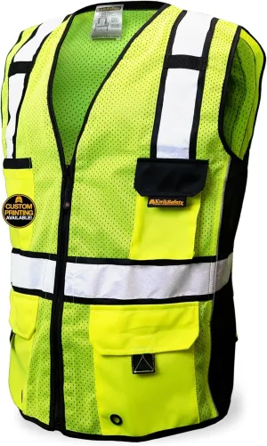 KwikSafety - Charlotte, NC - RoadBOSS Econ & Premium Safety Vest ANSI Tested OSHA