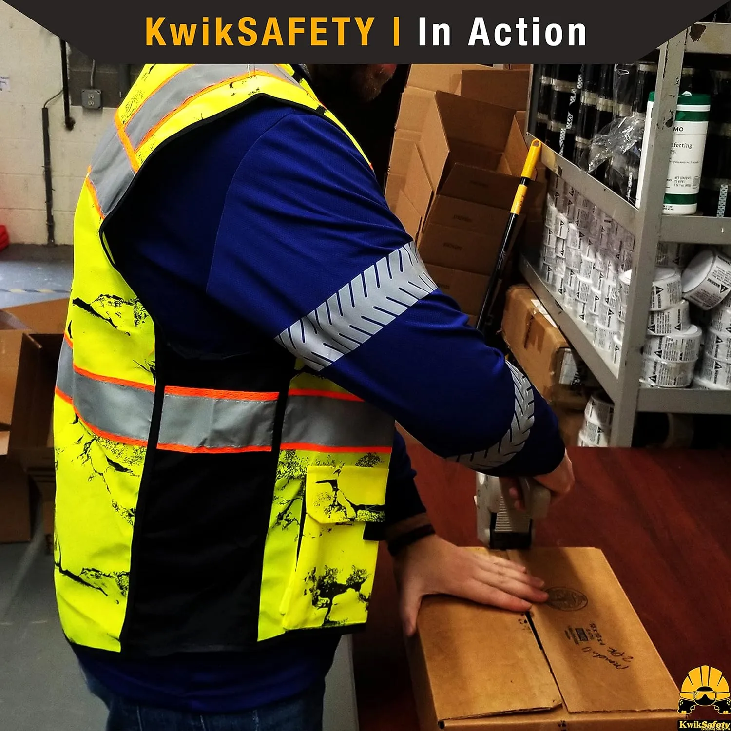 KwikSafety - Charlotte, NC - UNCLE WILLY'S WALL Safety Vest [Limited Edition Camo] Class 2 Hi Vis PPE ANSI OSHA Compliant