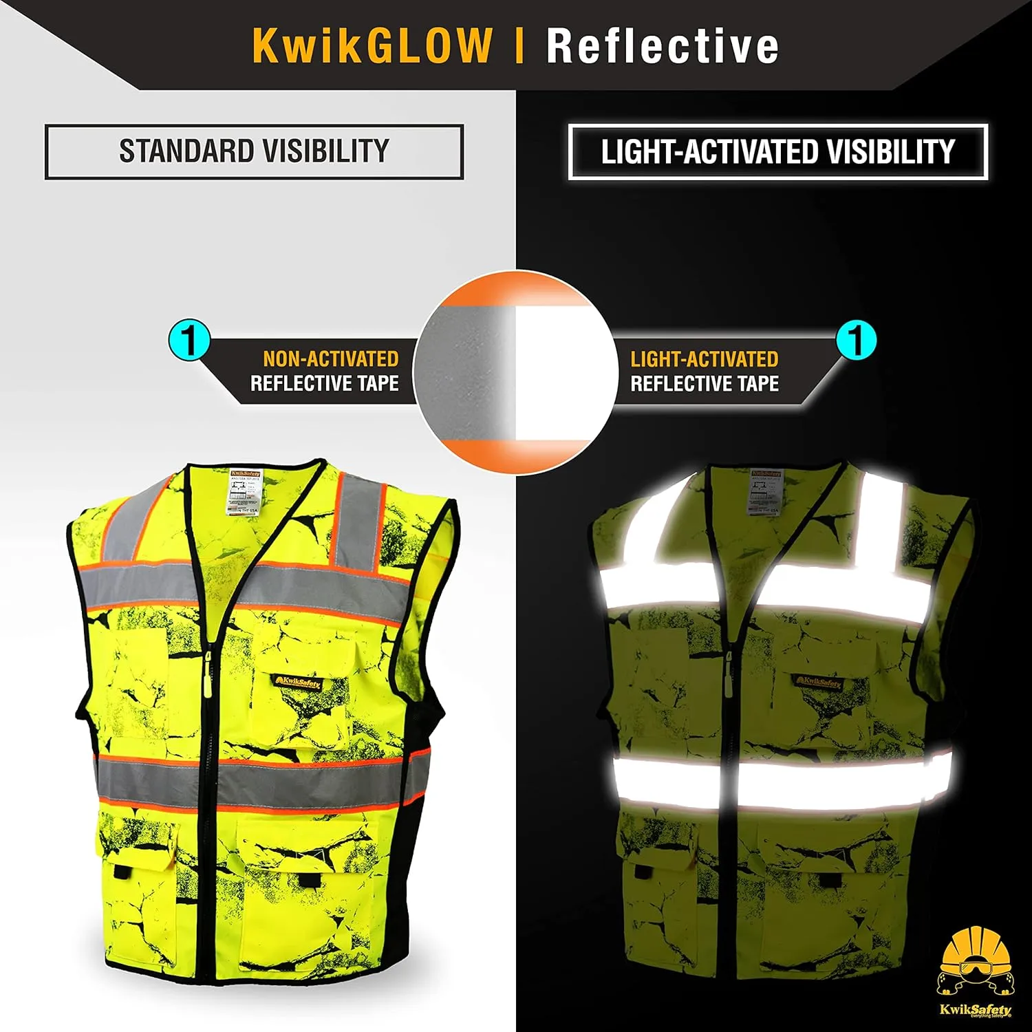 KwikSafety - Charlotte, NC - UNCLE WILLY'S WALL Safety Vest [Limited Edition Camo] Class 2 Hi Vis PPE ANSI OSHA Compliant