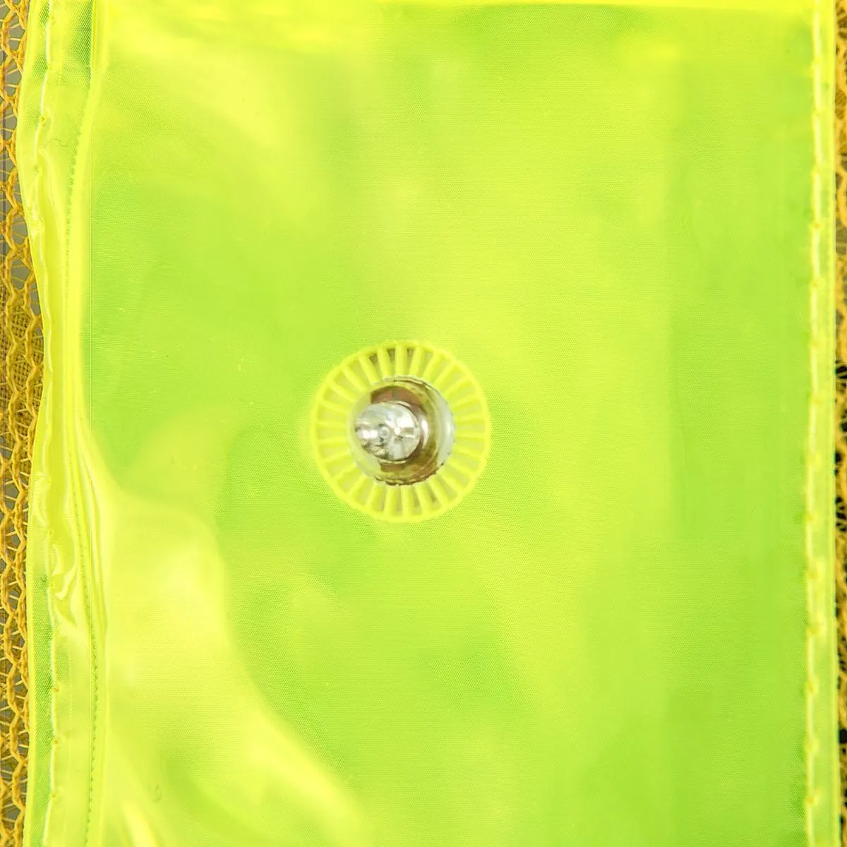 kwmobile LED Light Safety Vest - High Visibility Waistcoat Traffic Outdoor Night Warning Reflector Clothing Reflective