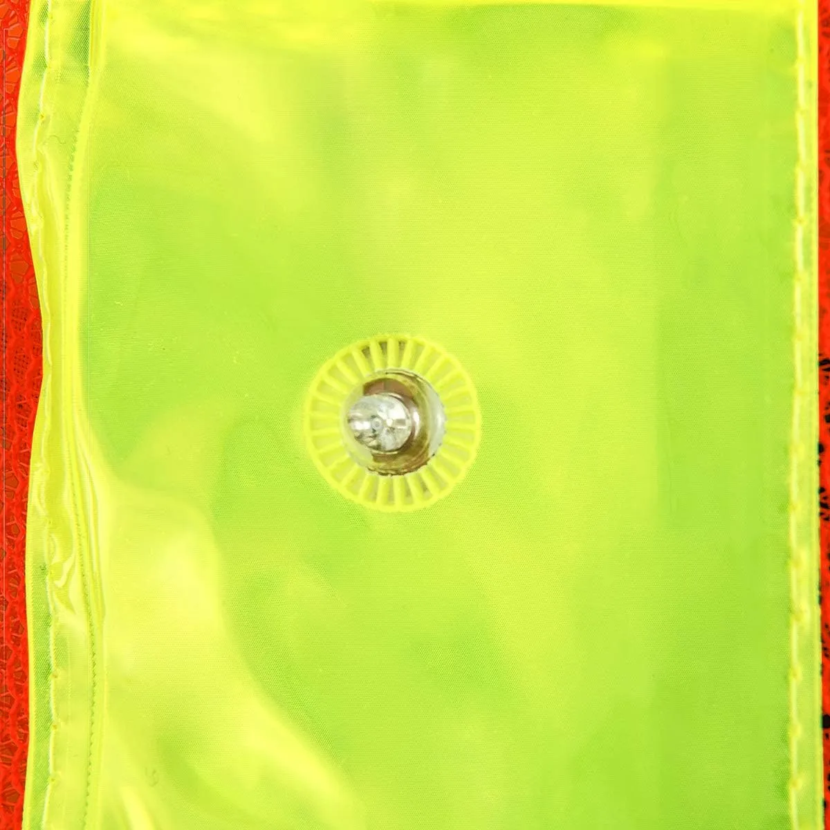 kwmobile LED Light Safety Vest - High Visibility Waistcoat Traffic Outdoor Night Warning Reflector Clothing Reflective