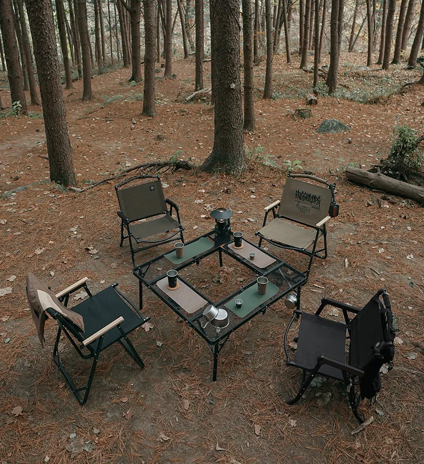 KZM Field Slab Chair - Khaki