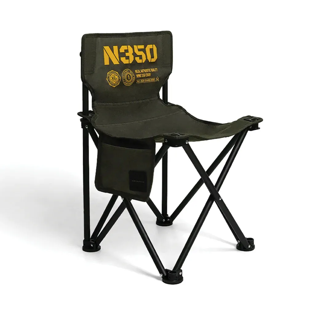 KZM Nino 350 Camping Chair - Black
