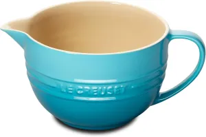 Le Creuset Stoneware Batter Bowl, 2 qt., Caribbean