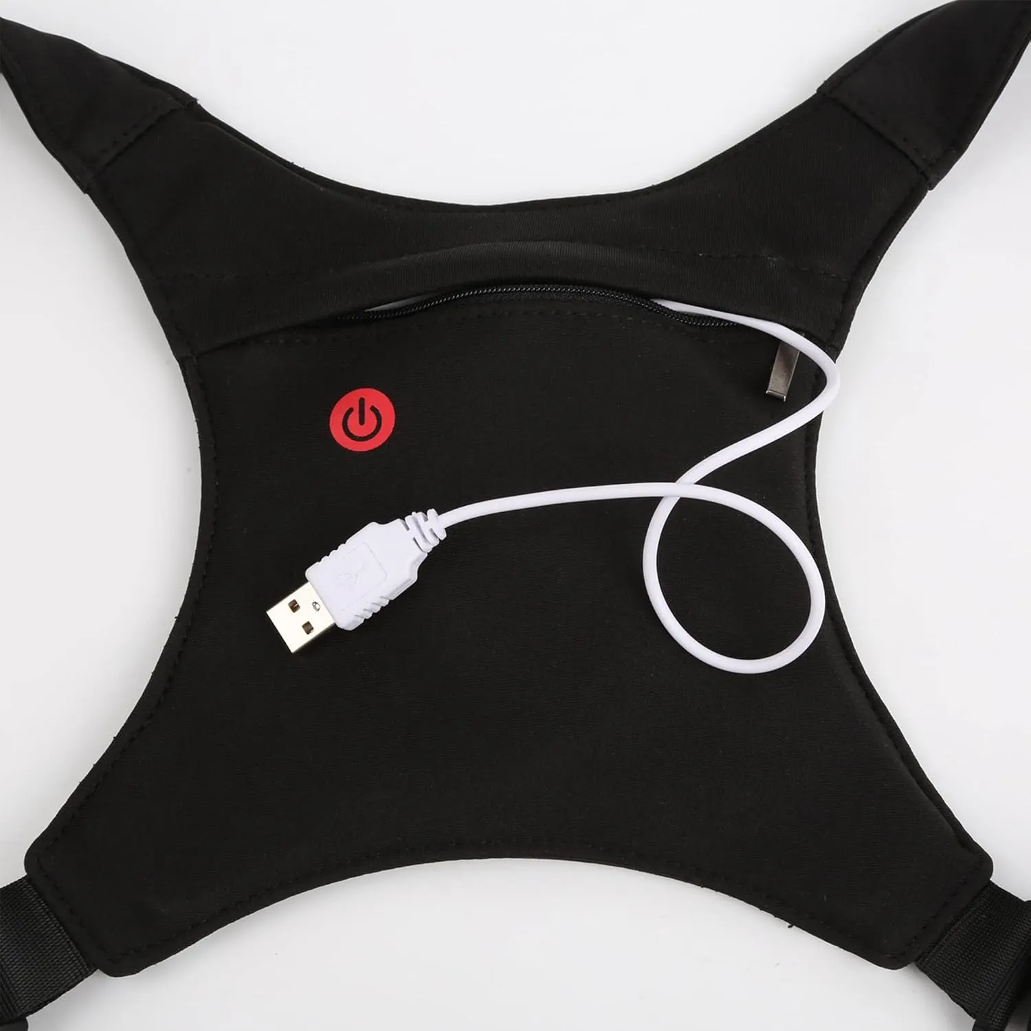 LED Turn Signal Vest USB Charging Safety Bike Pack High Visibility Direction Indicator Cycling Vest Gear