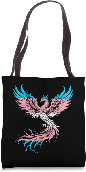LGBTQ Tee and Transgender Outfit with Transsexual Phoenix Tote Bag