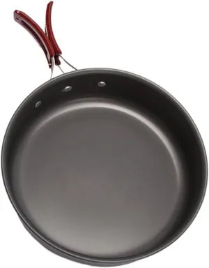 LIFKOME Cooking Tools for Family Portable Camping Pot Large Frying Pan for Eggs Sandwiches Pancakes Camping Pans