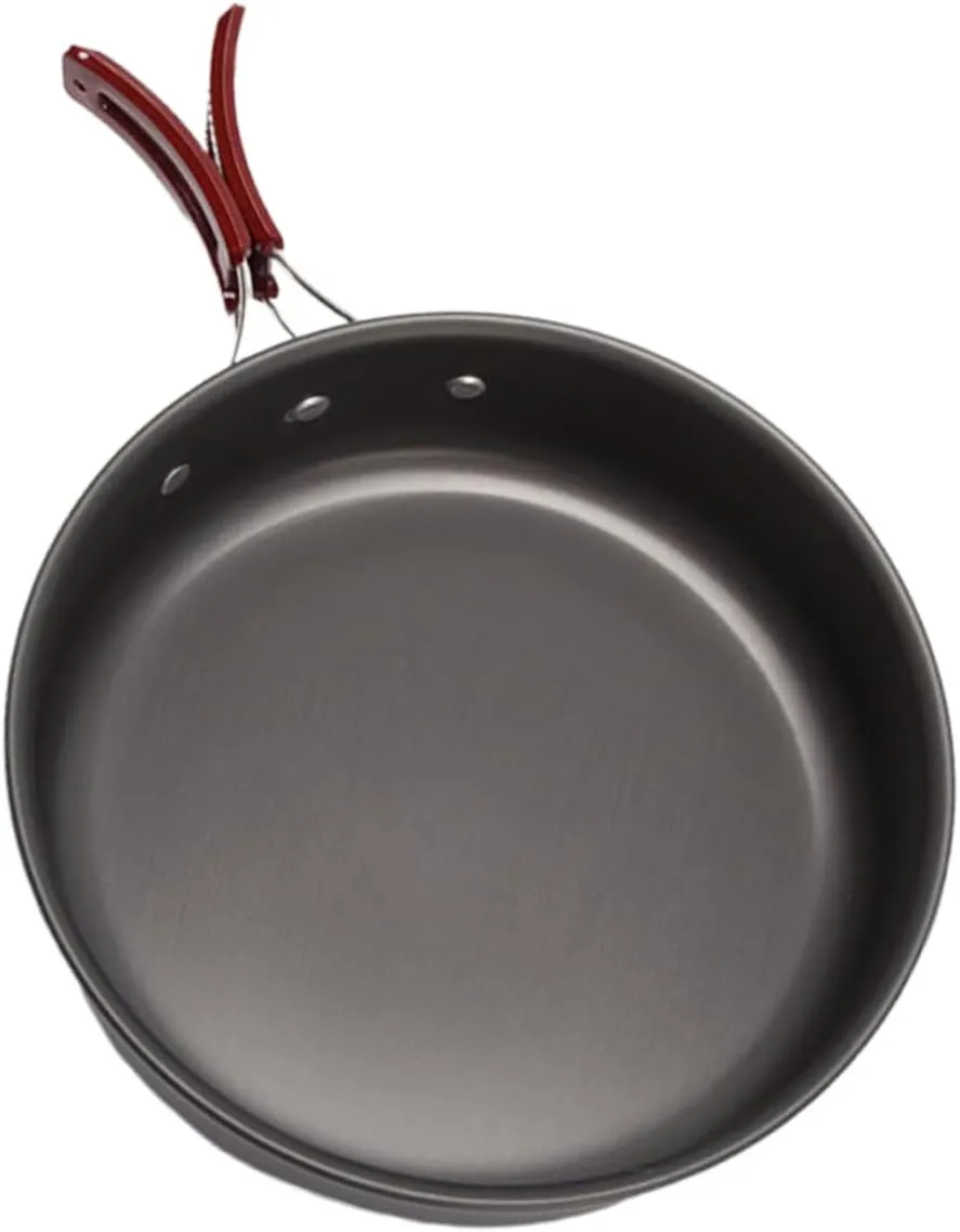 LIFKOME Cooking Tools for Family Portable Camping Pot Large Frying Pan for Eggs Sandwiches Pancakes Camping Pans