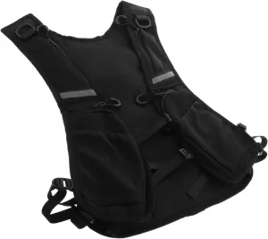 Lightweight Running Vest for Men Breathable Reflective Chest Pack for Cycling Hiking Workouts Versatile with Phone Holder for Outdoor Activities