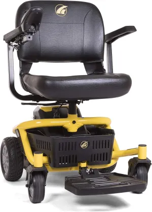 LiteRider Envy Lightweight Compact Power Chair for Mobility with Large 20" Seat - Disassembles for Travel - Fun to Drive Electric Wheelchair - GP162 by Golden Technologies