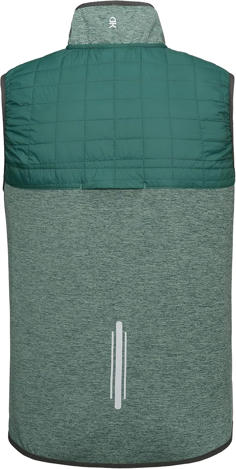 Little Donkey Andy Men's Lightweight Golf Vest Warm Outdoor Sleeveless Jacket for Hiking Travel Running Casual